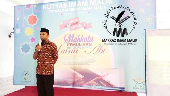 Sambutan Manager Kuttab Imam Malik