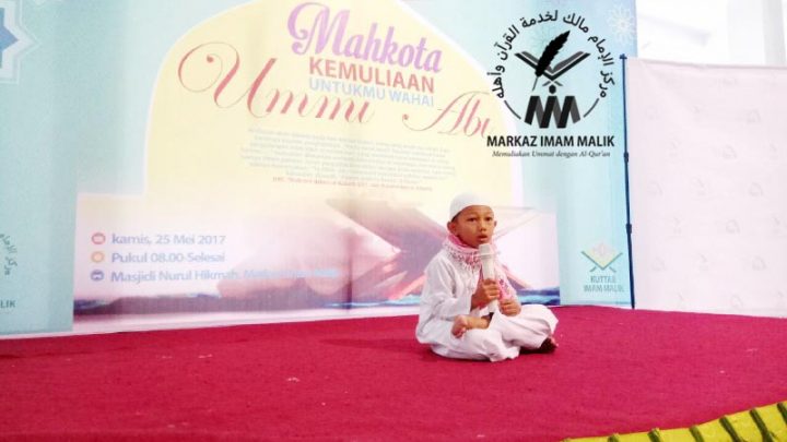 Penampilan Abdullah Santri Kuttab Imam Malik