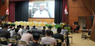 Sambutan Ustadz Harman Tajang