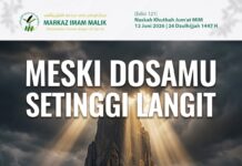 Khutbah Jum’at: Meski Dosamu Setinggi Langit (Edisi 121, 26 Dzulhijjah 1447 H) Sampul Khutbah
